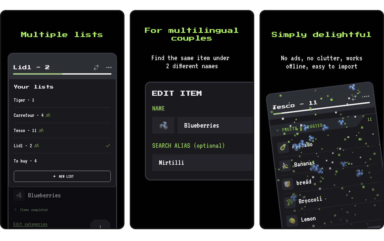 Bluebie app screenshot