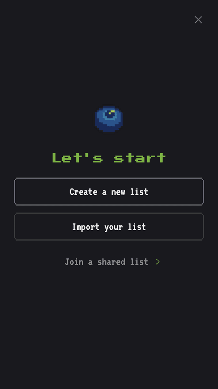 Bluebie app detail