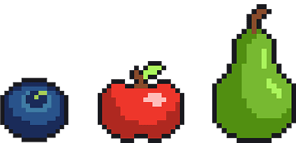 Pixel art icon explorations