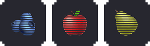 Pixel art icon explorations